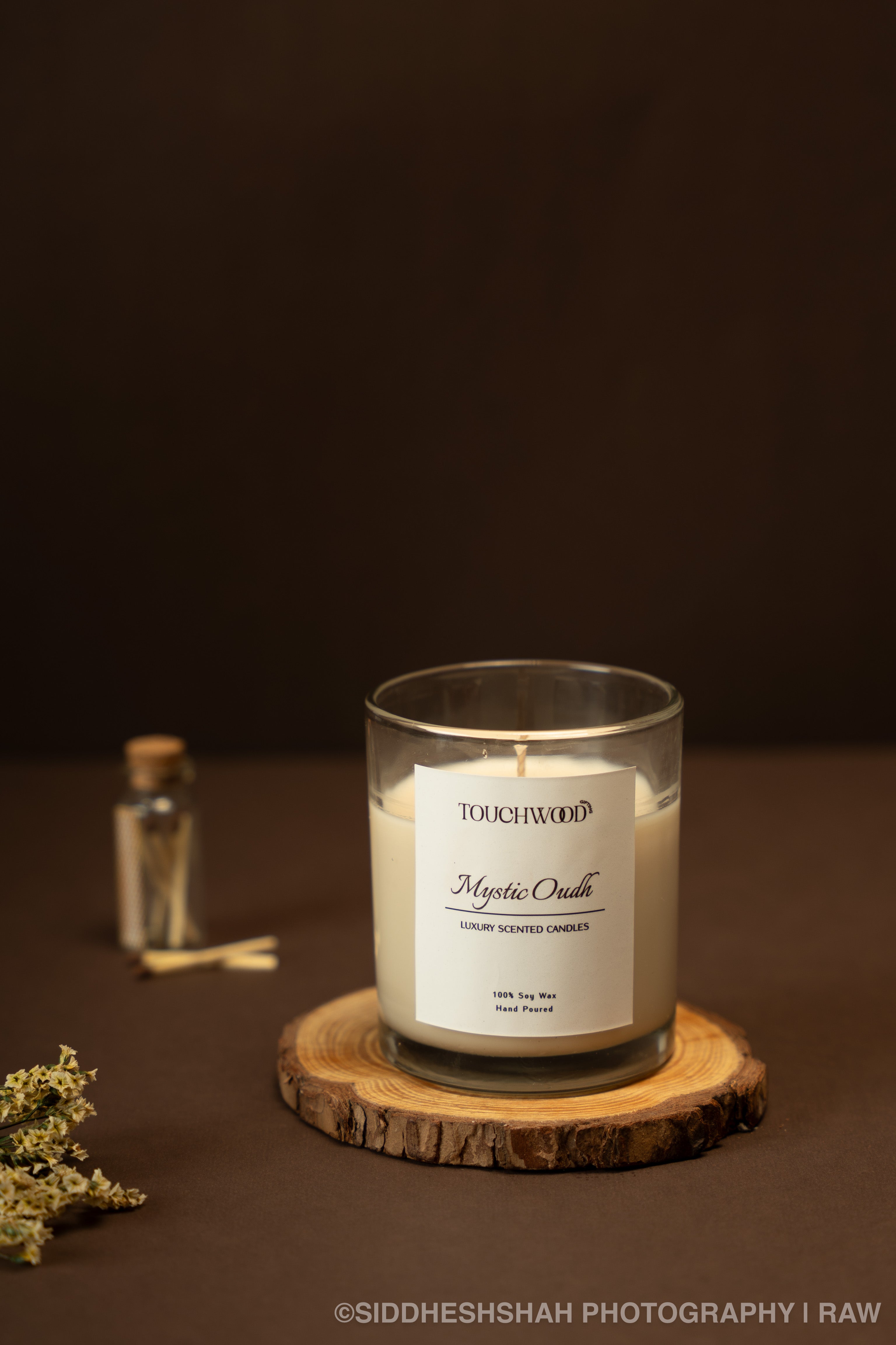 Mystic Oudh Scented Jar Candle