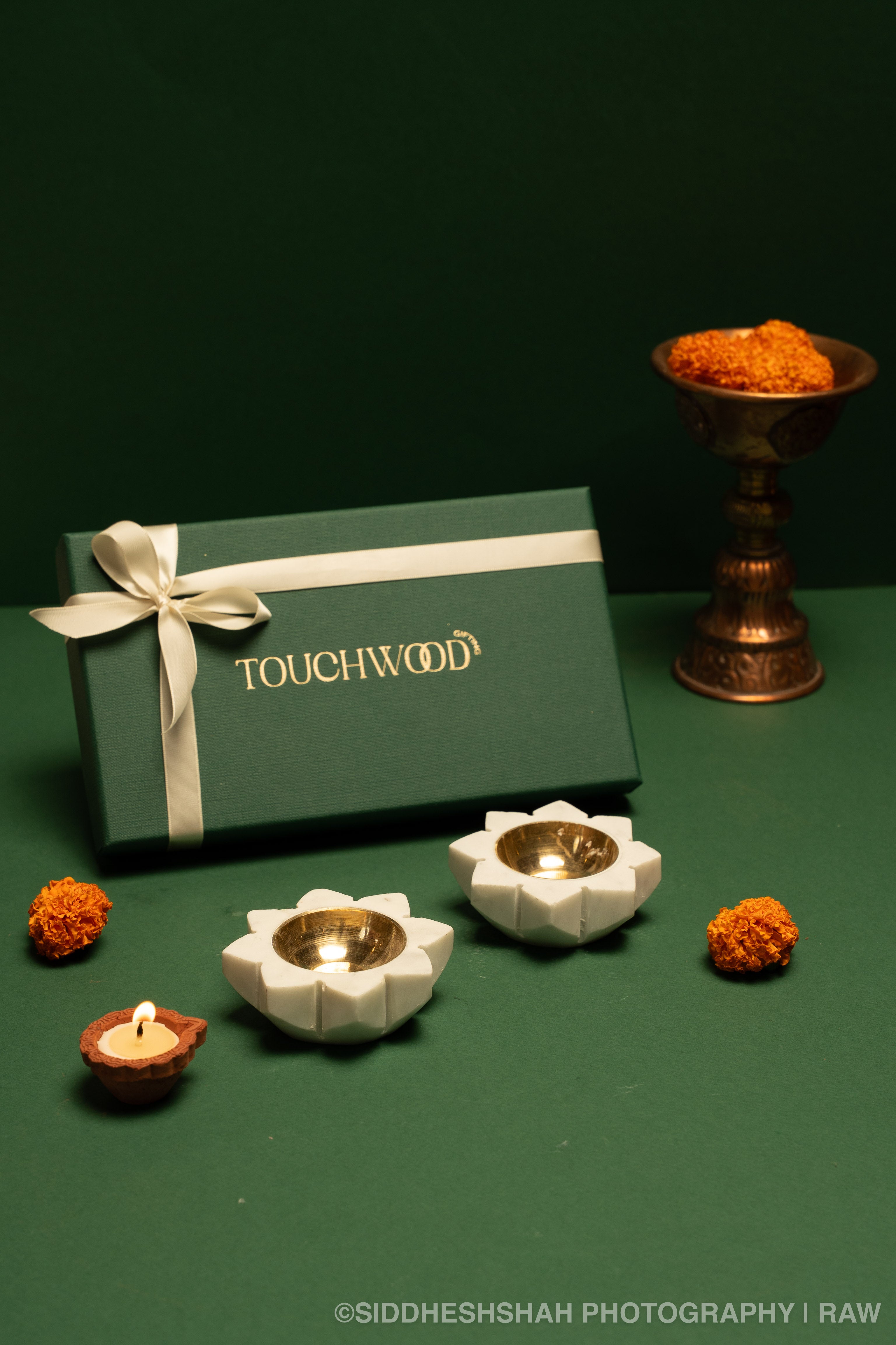 Assorted Marble Diya-3