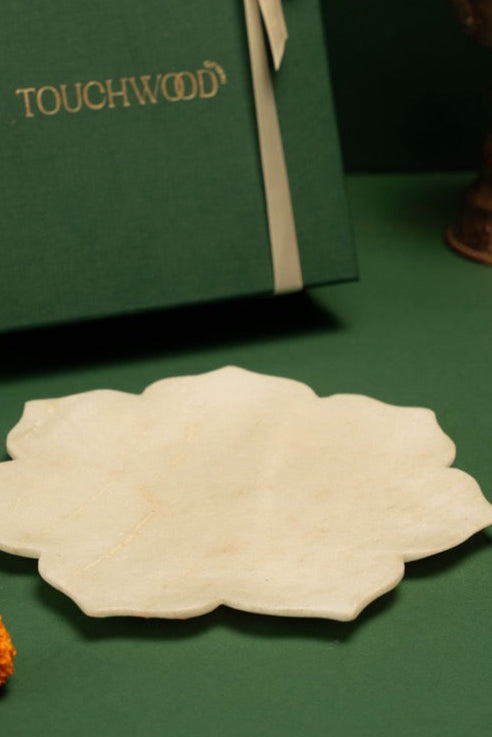Lotus Marble Plate