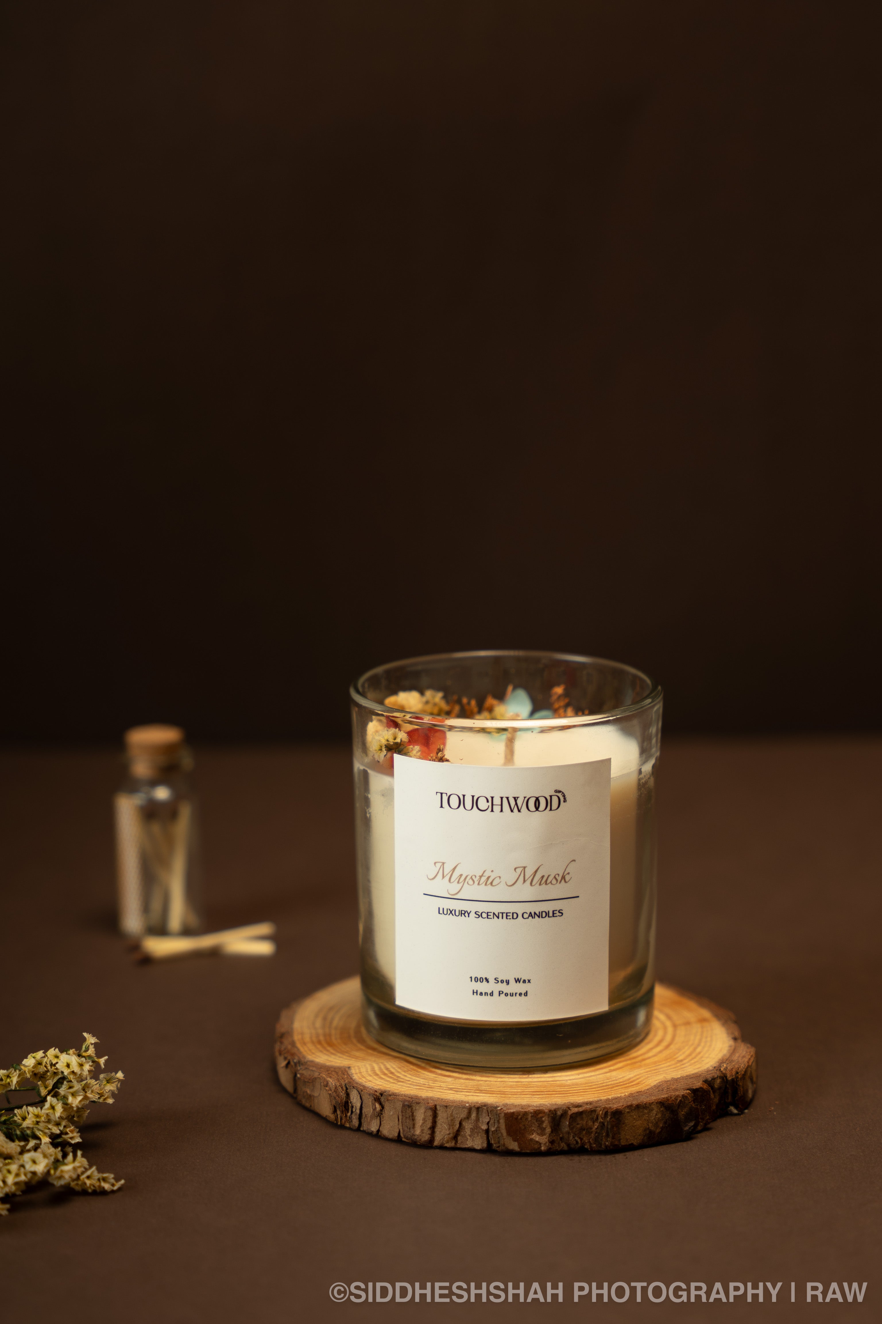 Mystic Musk Scented Jar Candle