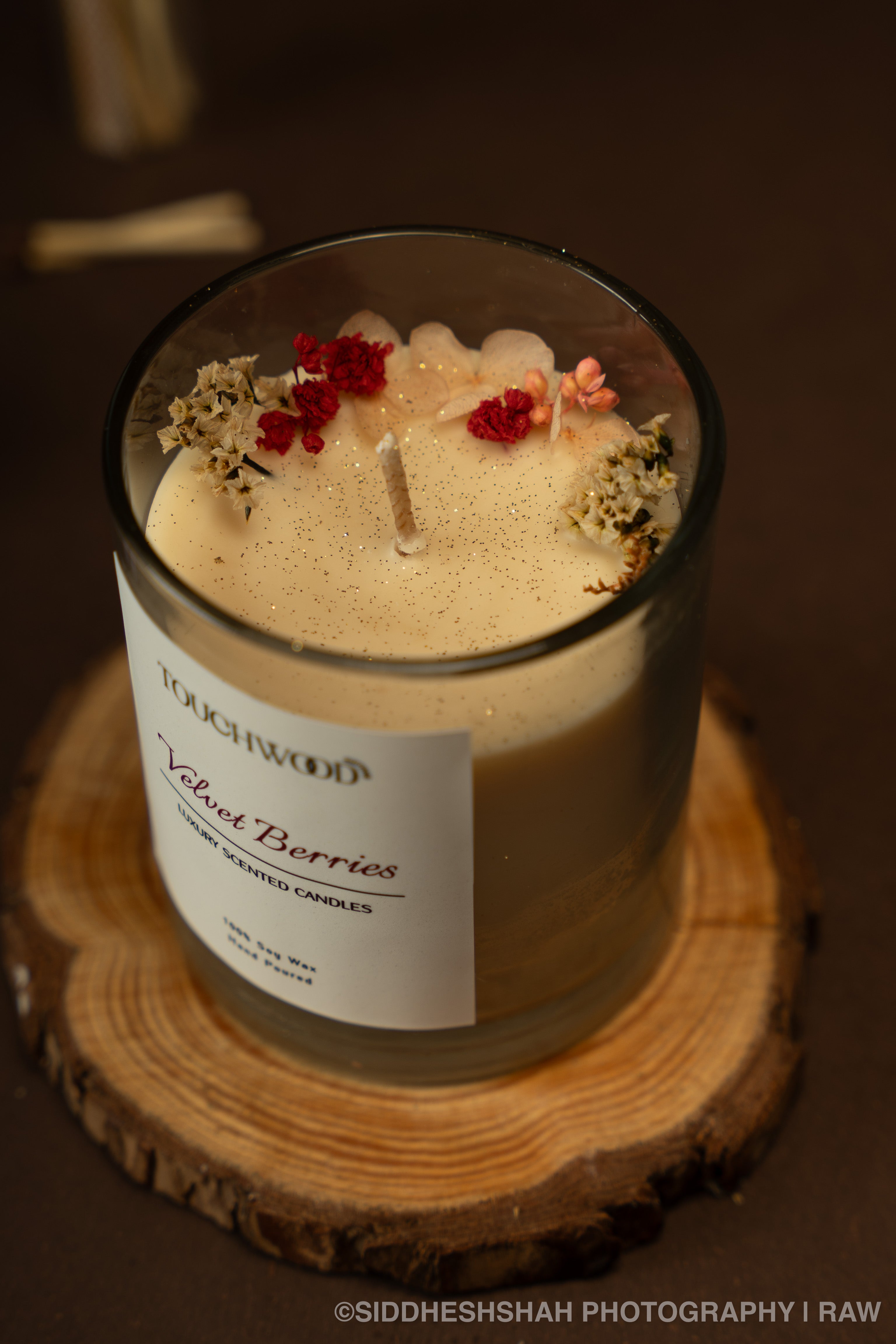 Velvet Berries Scented Jar Candle