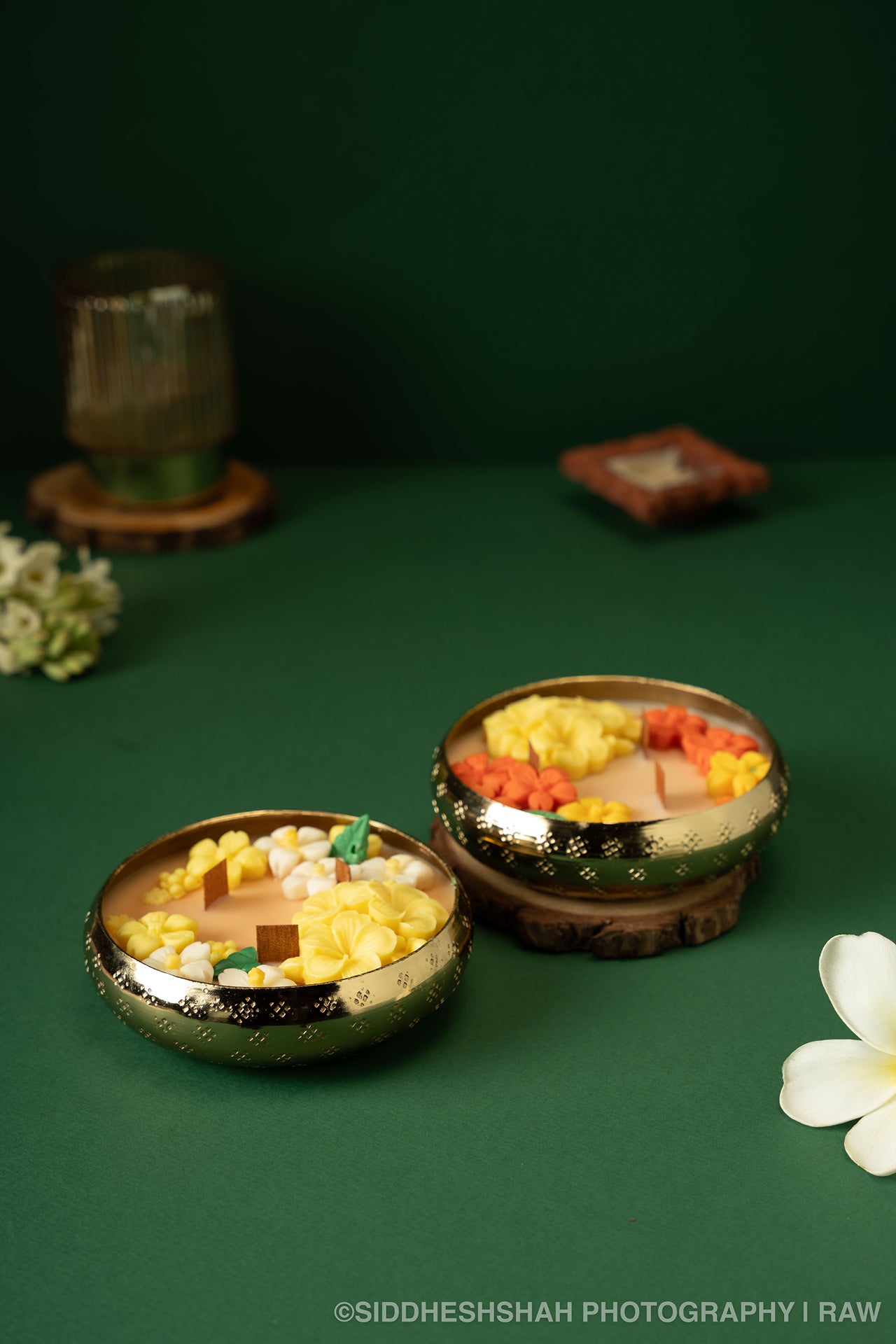 Tyohar Golden Urli Candle