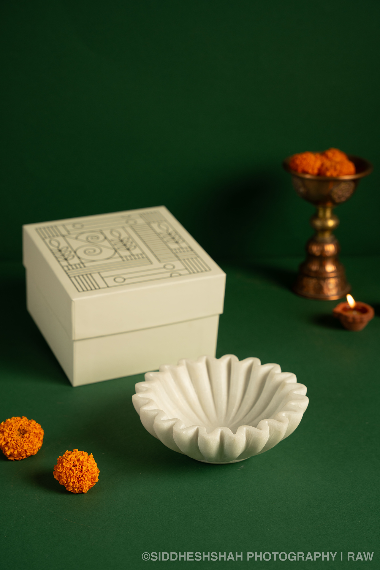 Marble Wave Bowl