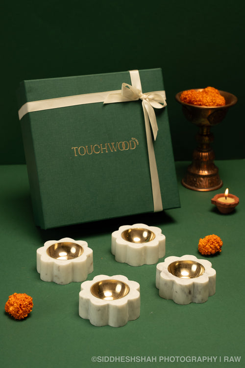 Assorted Marble Diya-2