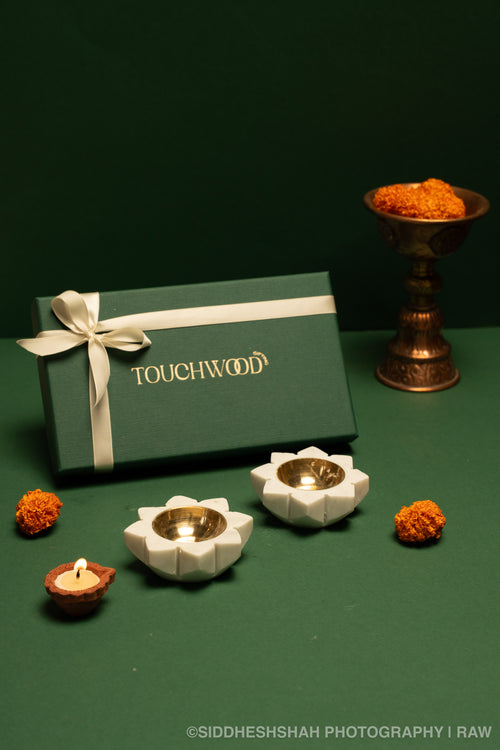 Assorted Marble Diya-3