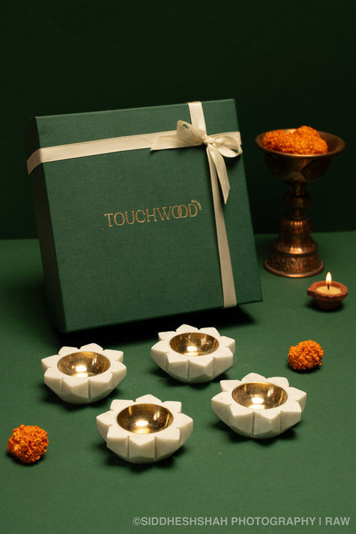 Assorted Marble Diya-3