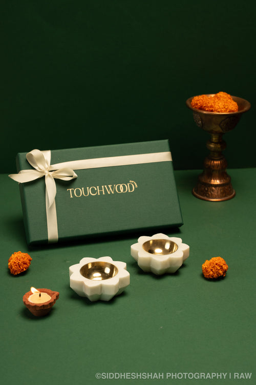 Assorted Marble Diya-4
