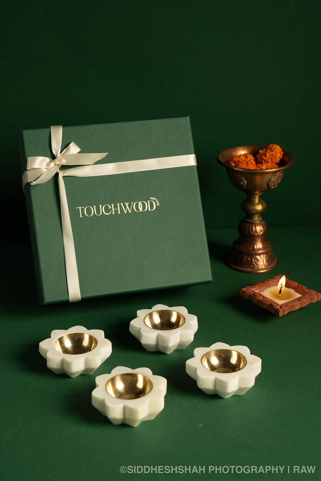Assorted Marble Diya-4