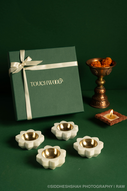 Assorted Marble Diya-4