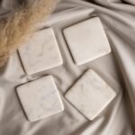 Smooth Square Marble Coasters