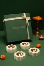 Phool - Marble Diyas